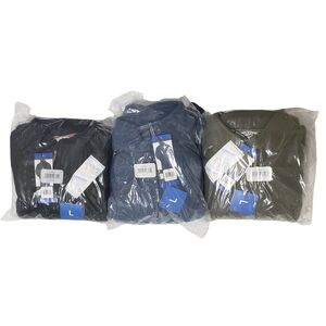 3 Orvis Full Zip Fleece Jackets Men Large Pockets Polyester Bundle NWT